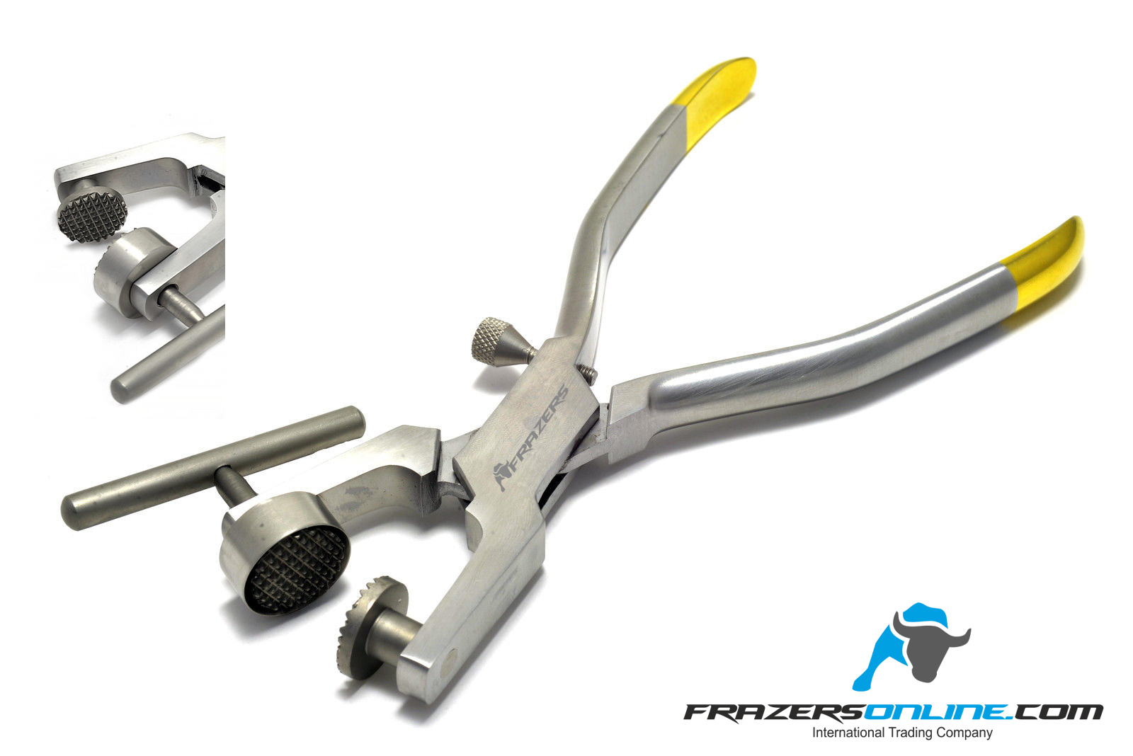 Bone Crusher with Titanium Teeth