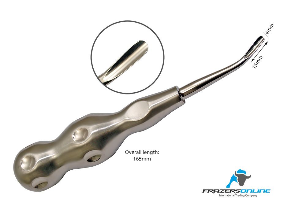 Orthodontic Dental Root Elevator Bein Bent